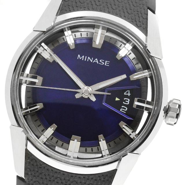 ミナセ MINASE VM04-R01SD ディヴァイド ヒズ シリーズ デイト 自動巻き メンズ 箱・保証書付き_962164