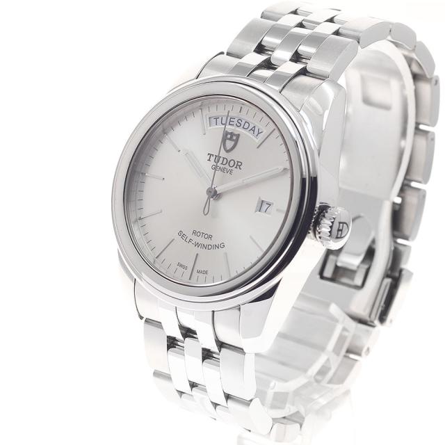 チュードル TUDOR 56000 グラマー デイトデイ 自動巻き メンズ 美品 保証書付き_952764_2