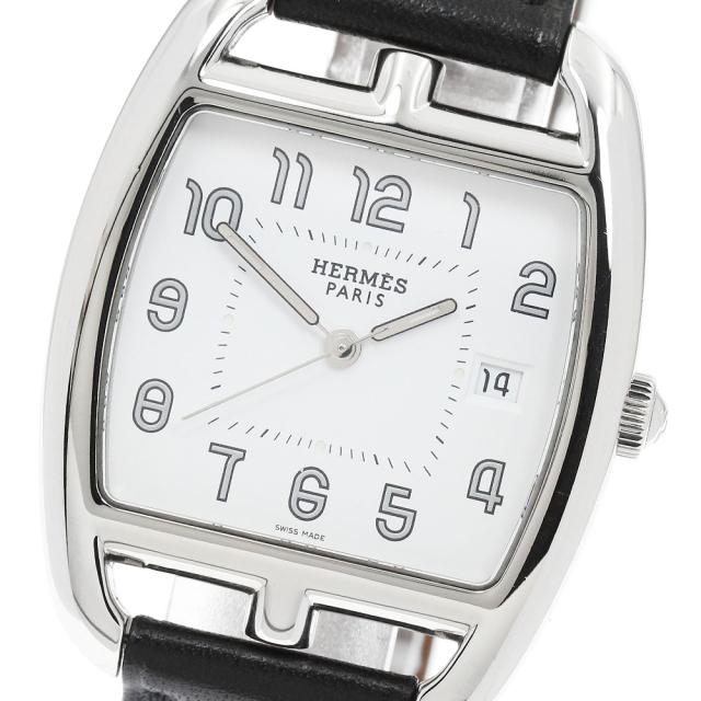 エルメス HERMES CT1.710 ケープコッド トノー クォーツ メンズ _933554