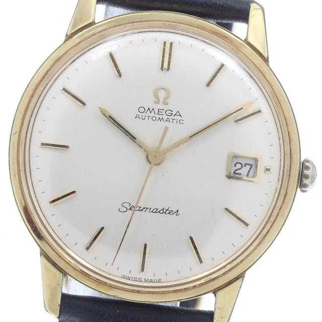 訳あり オメガ OMEGA 166.002 シーマスター デイト cal.562 自動巻き メンズ _955148
