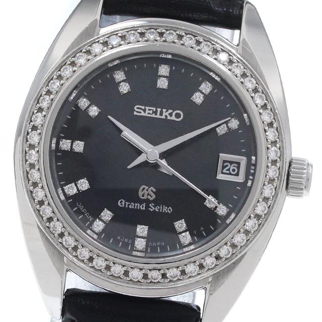セイコー SEIKO STGF093/4J52-0AD0 グランドセイコー ダイヤベゼル インデックスダイヤ クォーツ レディース 良品 保証書付き_960072