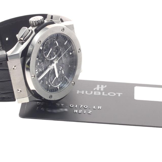 ウブロ HUBLOT 525.NX.0170.LR クラシック フュージョン アエロ デイト クロノグラフ チタニウム 自動巻き メンズ 保証書付き_960984_1
