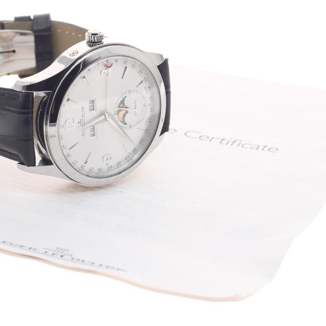 ジャガー・ルクルト JAEGER-LECOULTRE Q1558420/176.8.12.S マスターカレンダー ムーンフェイズ 自動巻き メンズ 良品 保証書付き_957944_1