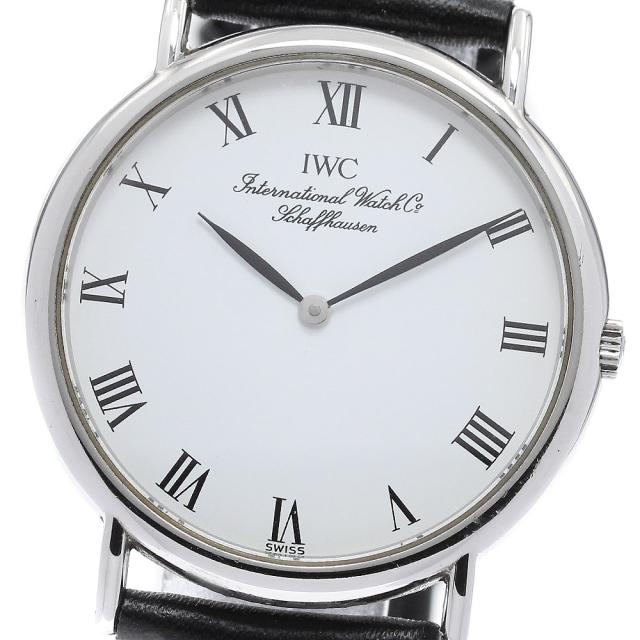 IWC IWC SCHAFFHAUSEN IW334104 ポートフィノ クォーツ メンズ _960580