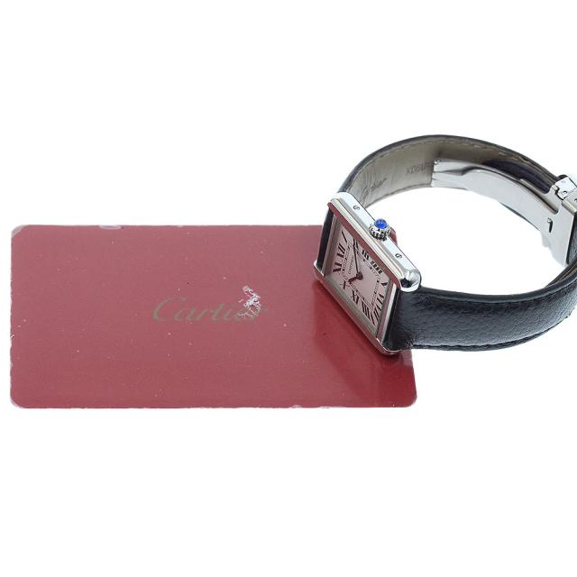 カルティエ CARTIER WSTA0030 タンクソロSM クォーツ レディース 保証書付き_960882_1