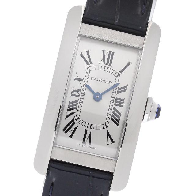 カルティエ CARTIER WSTA0043 タンクアメリカンSM クォーツ レディース 良品 保証書付き_960889 237,501円