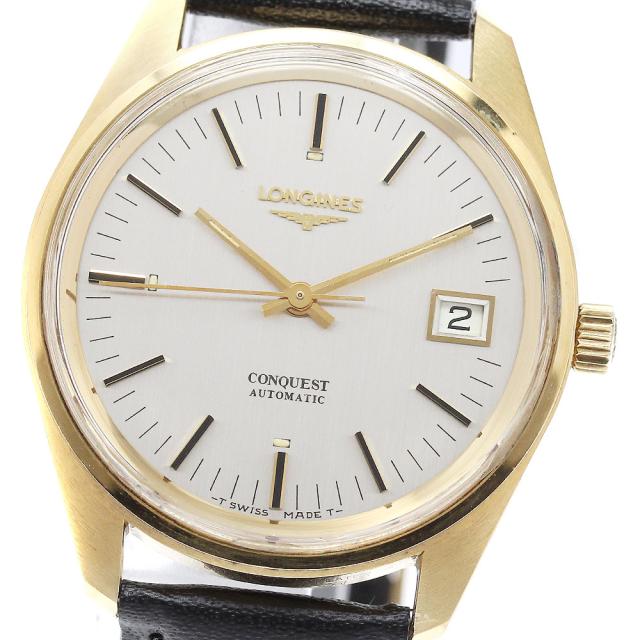 ロンジン LONGINES 1570-1-7951 コンクエスト デイト Cal.L633.1 自動巻き メンズ _961563