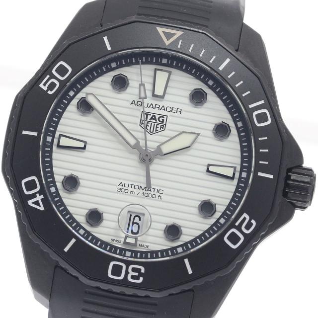 タグホイヤー TAG HEUER WBP201D アクアレーサー ナイトダイバー デイト 自動巻き メンズ 美品 保証書付き_962012