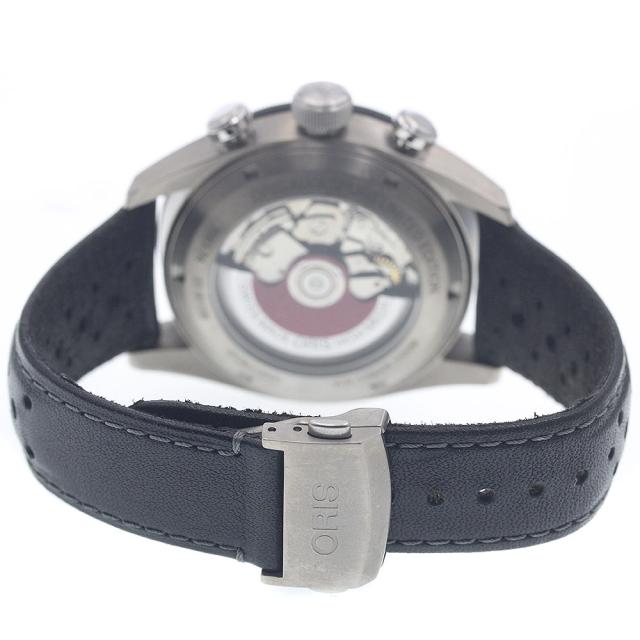 オリス ORIS 01 774 7661 7481-Set アウディスポーツ リミテッドエディション クロノグラフ 自動巻き メンズ 良品 箱・保証書付き_960587_3