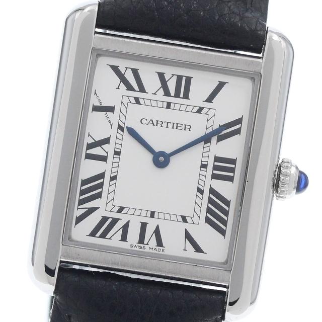 カルティエ CARTIER WSTA0030 タンクソロ クォーツ レディース 美品 _962124