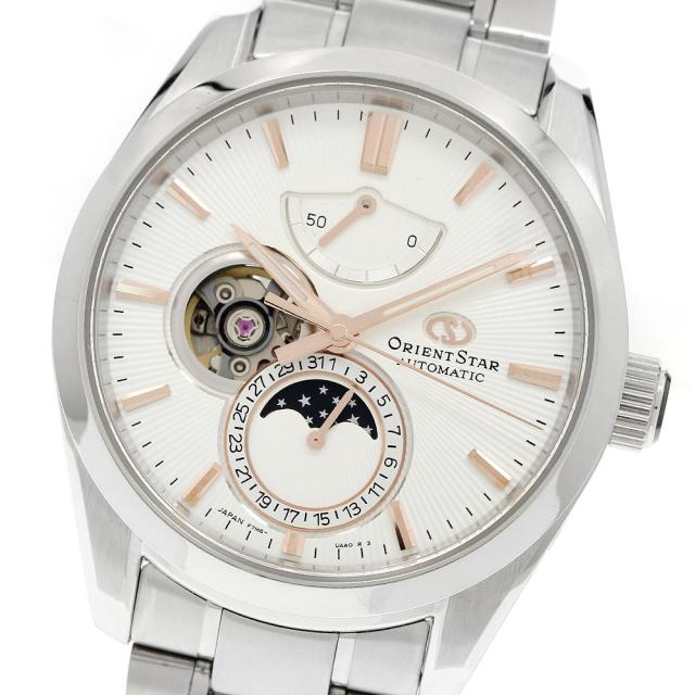 オリエント ORIENT F7M6-UAA0/RK-AY0003S オリエントスター ムーンフェイズ 自動巻き メンズ 箱・保証書付き_963221