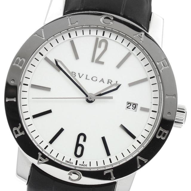 ブルガリ BVLGARI BB41S ブルガリブルガリ デイト 自動巻き メンズ 良品 保証書付き_954632