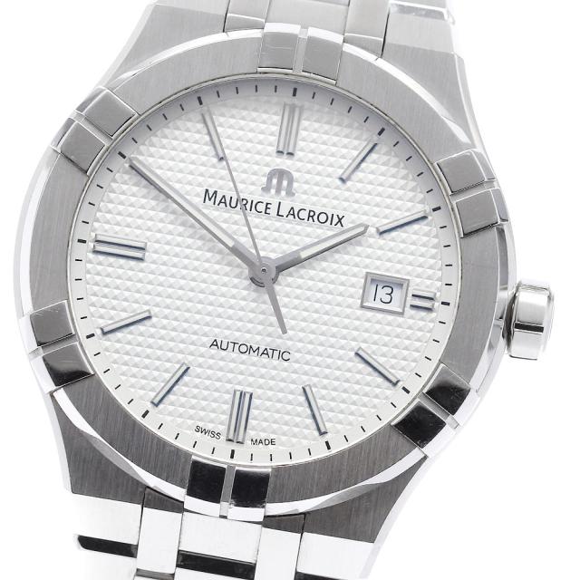 モーリスラクロア MAURICE LACROIX AI6008 アイコン デイト 自動巻き メンズ _963065