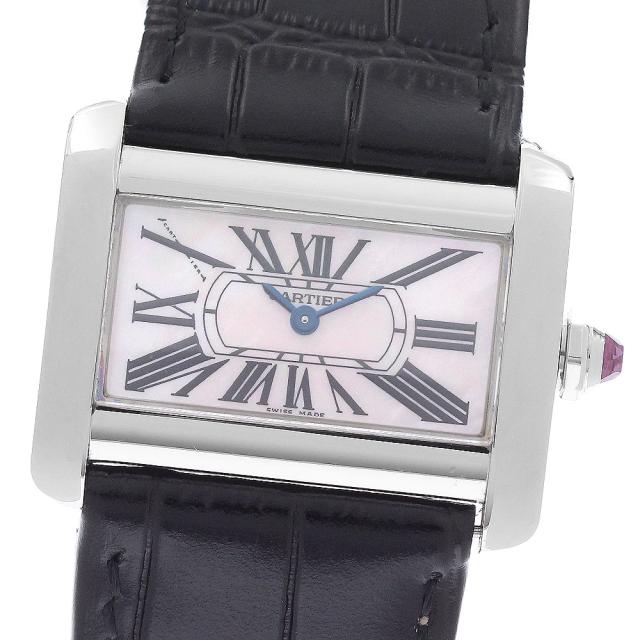 カルティエ CARTIER W6301455 タンク ディヴァン ミニ シェル文字盤 クォーツ レディース _961924