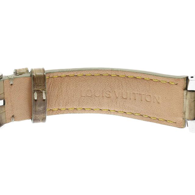 ルイ・ヴィトン LOUIS VUITTON Q1132 タンブール デイト GMT 自動巻き メンズ 良品 _962889_3