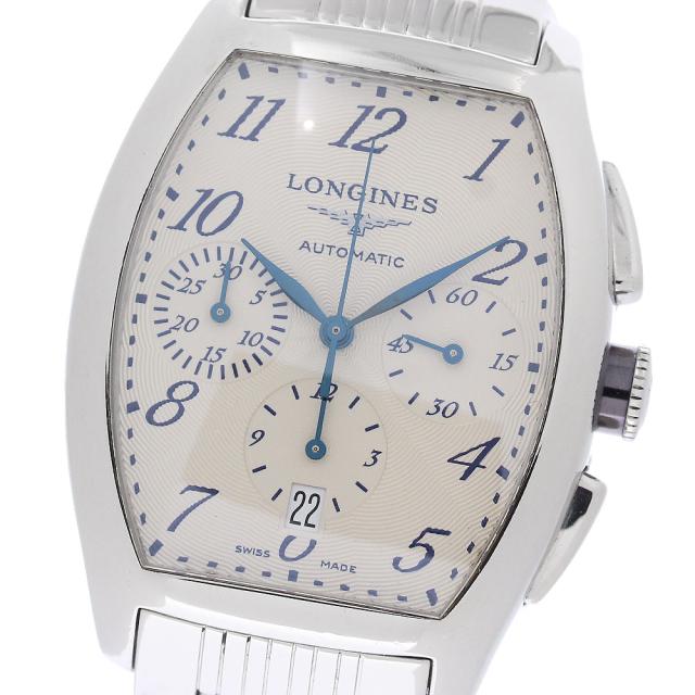 ロンジン LONGINES L2.643.4 エヴィデンツァ クロノグラフ デイト 自動巻き メンズ _956609