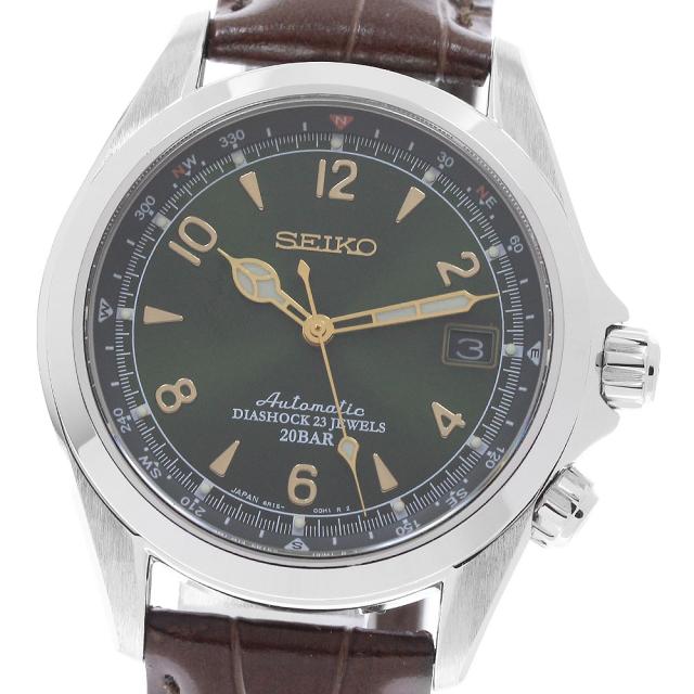 セイコー SEIKO SARB017/6R15-00E1 メカニカル アルピニスト デイト 自動巻き メンズ 箱付き_961299