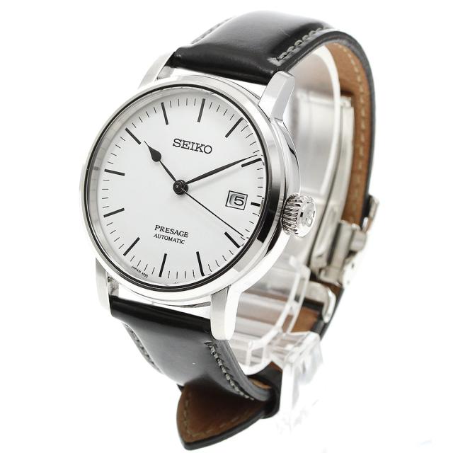 セイコー SEIKO 6R35-00F0/SARX065 プレサージュ 琺瑯ダイヤル 自動巻き メンズ 箱・保証書付き_963027_2