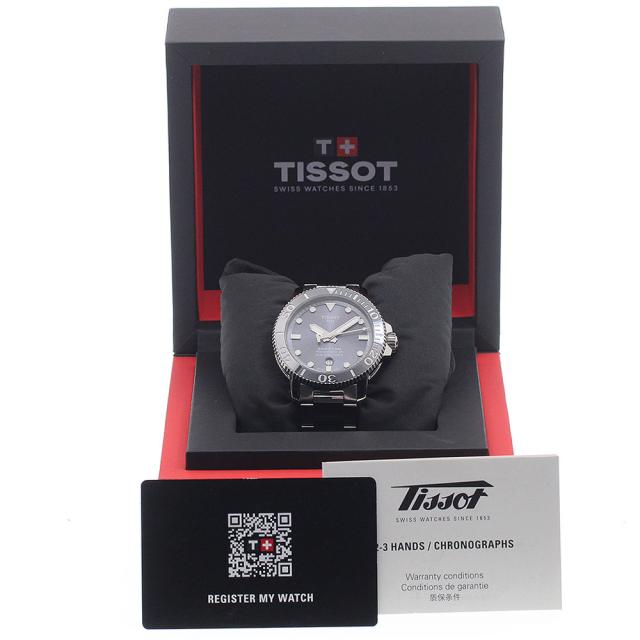 ティソ TISSOT T120.407.11.081.01 シースター1000 デイト 自動巻き メンズ 良品 内箱・保証書付き_964985_1
