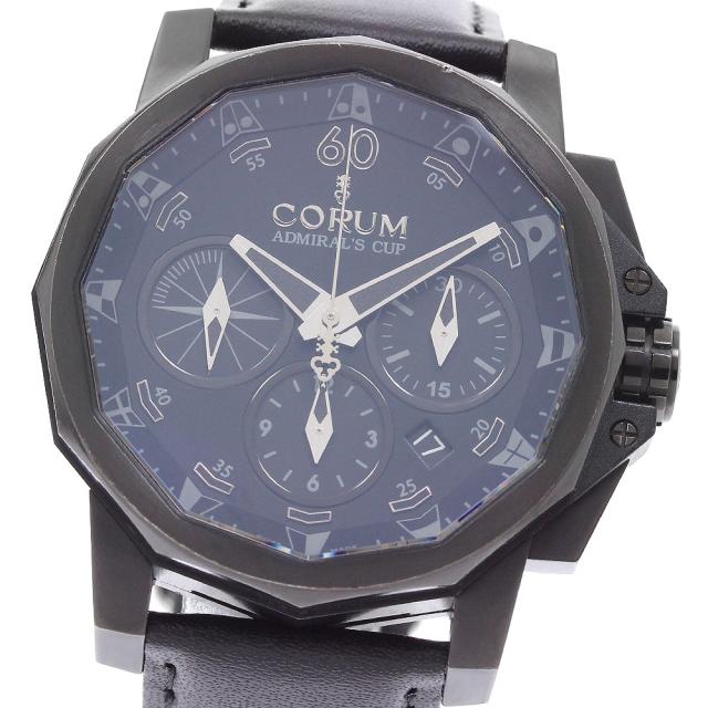コルム CORUM 01.0007 アドミラルズカップ クロノグラフ 自動巻き メンズ _965005