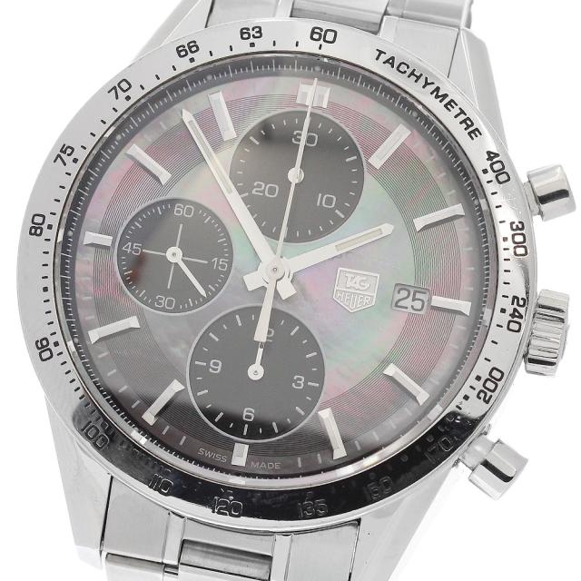 タグホイヤー TAG HEUER CV201P-0 カレラ キャリバー16 クロノグラフ デイト 自動巻き メンズ 良品 _955034