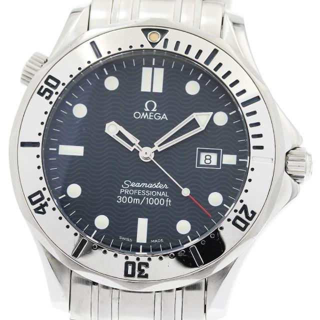 オメガ OMEGA 2542.80 シーマスター300 デイト クォーツ メンズ _959517