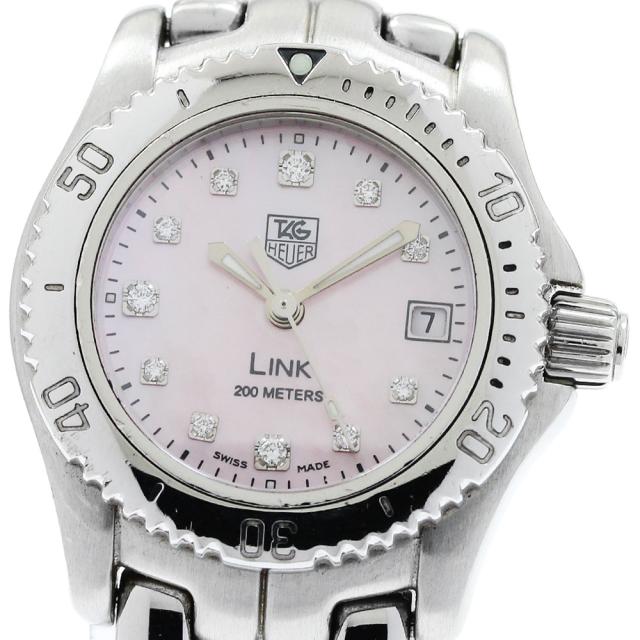 タグホイヤー TAG HEUER WT141Q.BA0560 リンク 11Pダイヤ デイト クォーツ レディース _959774