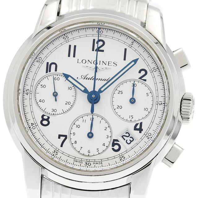 ロンジン LONGINES L2.753.4 サンティミエ クロノグラフ デイト 自動巻き メンズ 良品 _963347