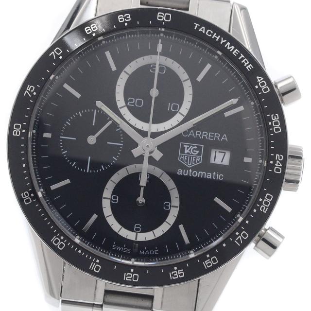 タグホイヤー TAG HEUER CV2010-0 カレラ クロノグラフ デイト 自動巻き メンズ _965361