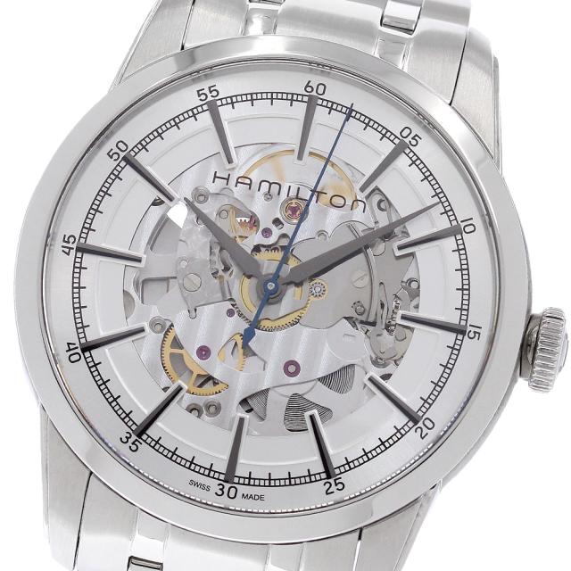 ハミルトン HAMILTON H406550 レイルロード 自動巻き メンズ 良品 _961837