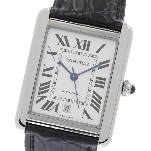 カルティエ CARTIER W5200027 タンクソロ XL デイト 自動巻き メンズ 美品 _966424 236,610円