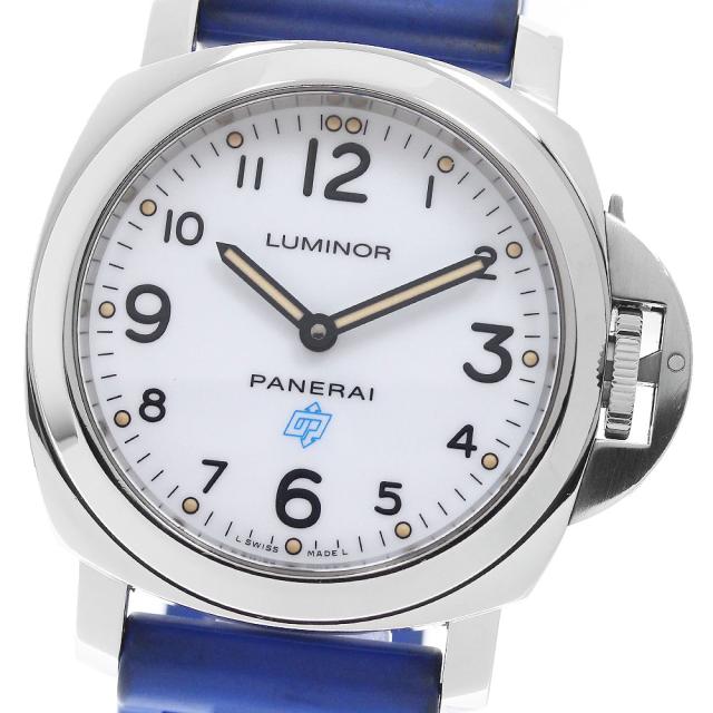 パネライ PANERAI PAM00630 ベース ロゴ アッチャイオ 手巻き メンズ 良品 保証書付き_966351