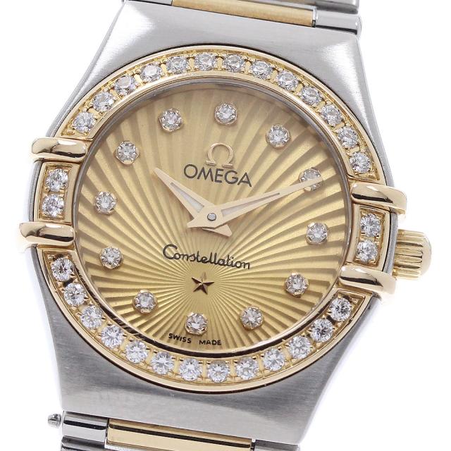 オメガ OMEGA 111.25.23.60.58.001 コンステレーション 160周年記念モデル 12P ダイヤベゼル クォーツ レディース 保証書付き_968860 197,890円