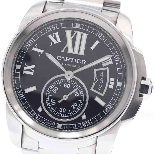 カルティエ CARTIER W7100016 カリブル ドゥ カルティエ スモールセコンド 自動巻き メンズ _959735 231,660円