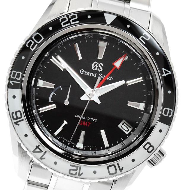 セイコー SEIKO SBGE277/9R66-0BK0 グランドセイコー GMT デイト スプリングドライブ メンズ _952340