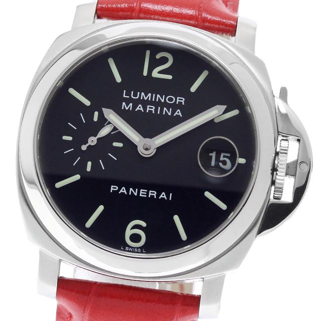 パネライ PANERAI PAM00048 ルミノールマリーナ スモールセコンド デイト 自動巻き メンズ 良品 保証書付き_971370 256,410円