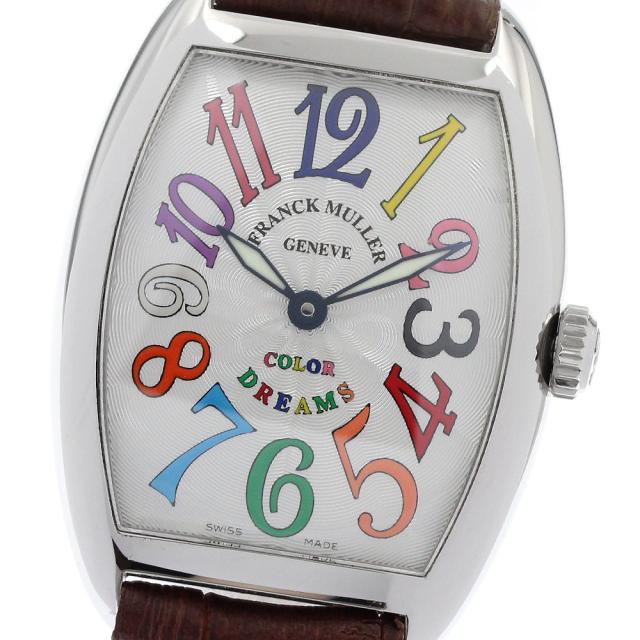 フランクミュラー FRANCK MULLER 7502QZ トノウ カーベックス カラードリーム クォーツ レディース 良品 _967172 163,900円