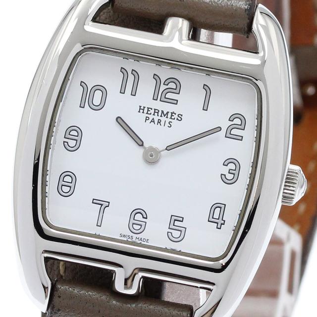 エルメス HERMES CT1.210 ケープコッド トノー ドゥブルトゥール クォーツ レディース _968785 107,690円