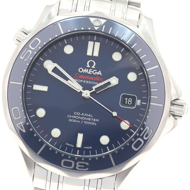 オメガ OMEGA 212.30.41.20.03.001 シーマスター ダイバー300M デイト コーアクシャル 自動巻き メンズ 良品 _901498