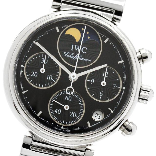 IWC IWC SCHAFFHAUSEN IW373614 リトル ダヴィンチ デイト クロノグラフ ムーンフェイズ クォーツ レディース _950653
