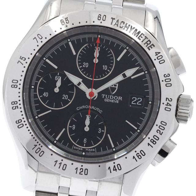 チュードル TUDOR 79380P クロノチック デイト 自動巻き メンズ _970754