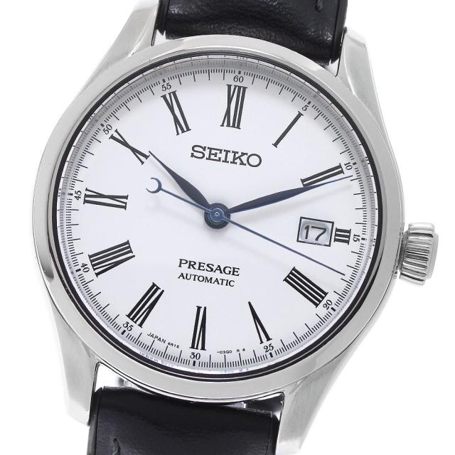セイコー SEIKO SARX049/6R15-03V0 プレザージュ デイト 琺瑯文字盤 自動巻き メンズ 内箱・保証書付き_968300 52,668円