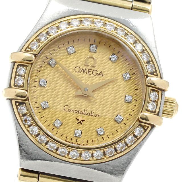オメガ OMEGA 1267.15 コンステレーション ダイヤベゼル 12Pダイヤ クォーツ レディース _972579 125,400円