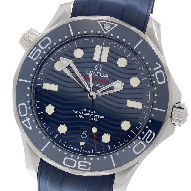 オメガ OMEGA 210.32.42.20.03.001 シーマスター ダイバー 300m コーアクシャル マスター クロノメーター 自動巻き メンズ 保証書付_973280