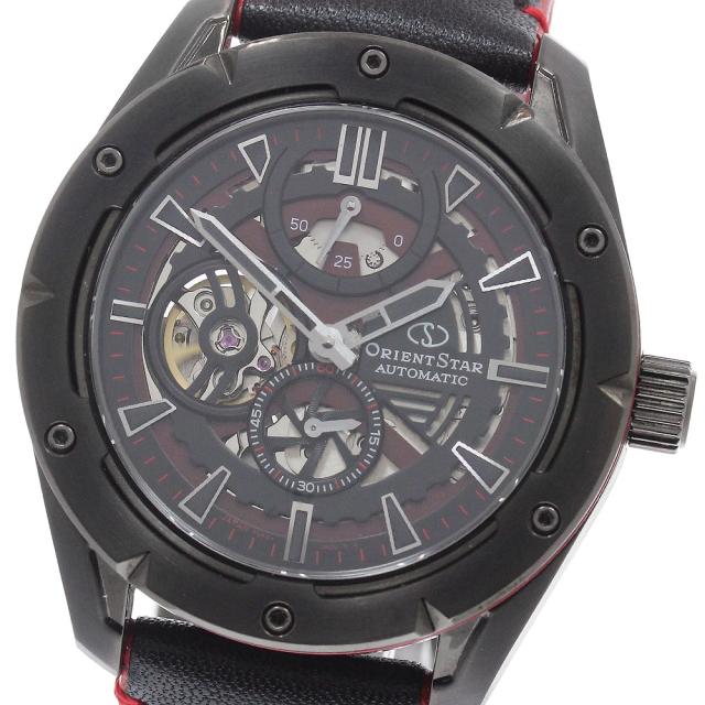 オリエント ORIENT RE-AV0A03B00B/F6F4-UAF0 オリエントスター アヴァンギャルドスケルトン 自動巻き メンズ 極美品 箱・保証書付き_968206