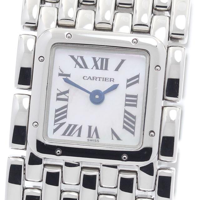 カルティエ CARTIER W61001T9 パンテールリュバン シェルダイアル クォーツ レディース 良品 _967363 196,900円