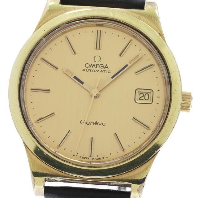 オメガ OMEGA 166.0168 ジュネーブ デイト Cal.1012 自動巻き メンズ _968590