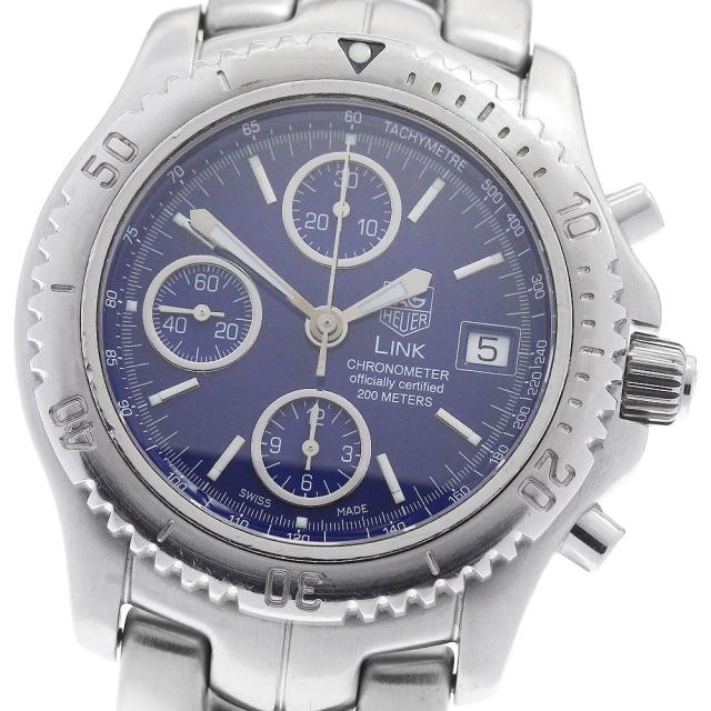 タグホイヤー TAG HEUER CT5110 リンク クロノグラフ クロノメーター 自動巻き メンズ _974662