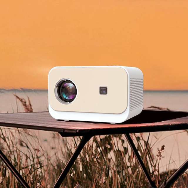 プロジェクター 小型 家庭用 高輝度 4K対応 壁 カラオケ スマホ 高解像度 8000LM 200ANSI 1080P 150インチ 電子台形補正 WIFI 軽量 Bluetooth4.0 2.4G+5G