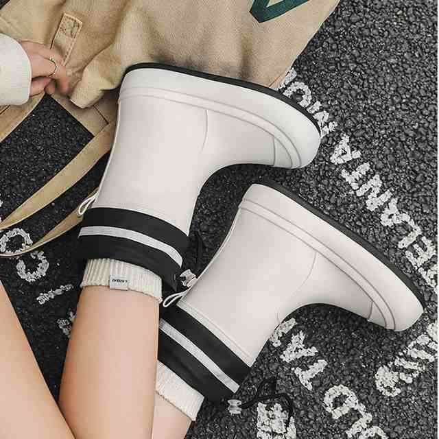 送料無料 新品 キッズ レインシューズ レインブーツ レディース 長靴 雨具 子供 男の子 女の子 男女兼用 おしゃれ かわいい シンプル 完全防水 梅雨対策 台風対策 アウトドア 防滑 防水靴 軽量 滑りにくい_10